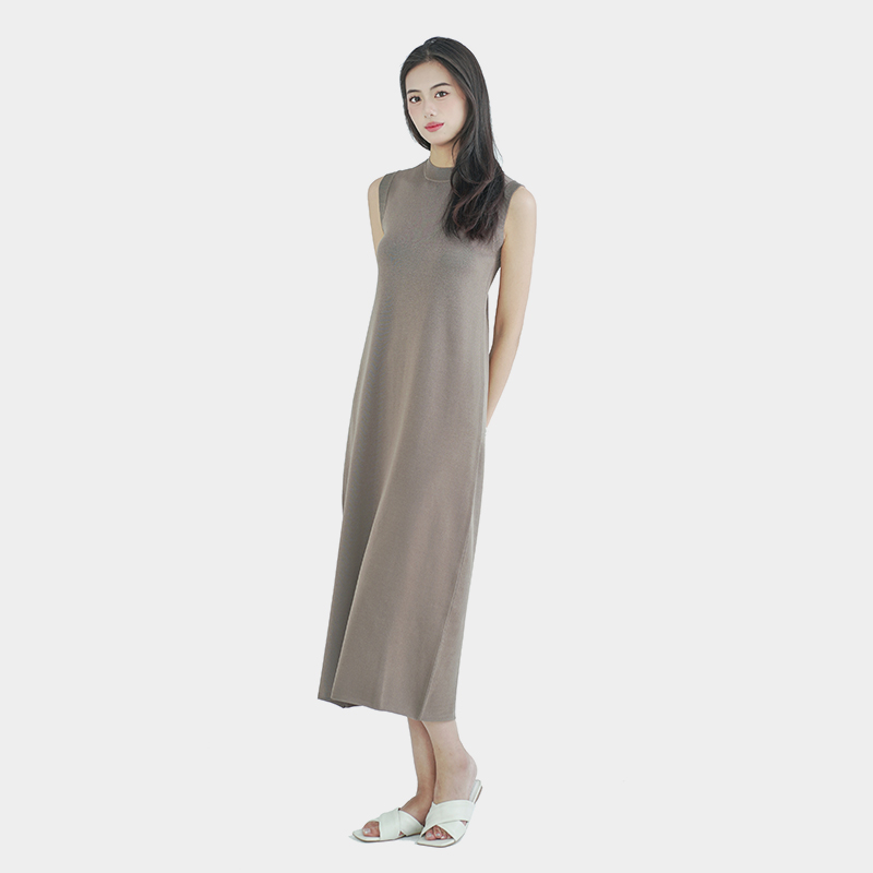 Ice silk long skirt